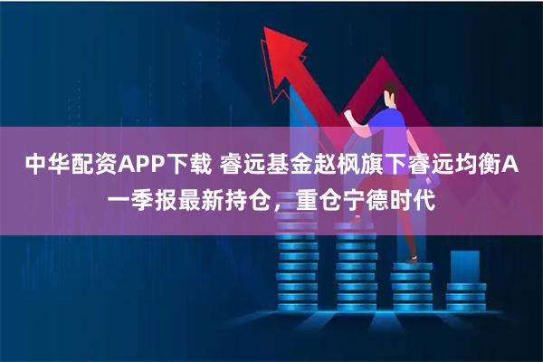 中华配资APP下载 睿远基金赵枫旗下睿远均衡A一季报最新持仓，重仓宁德时代